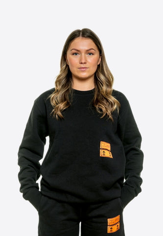 Unisex DETAILS sweatshirt black